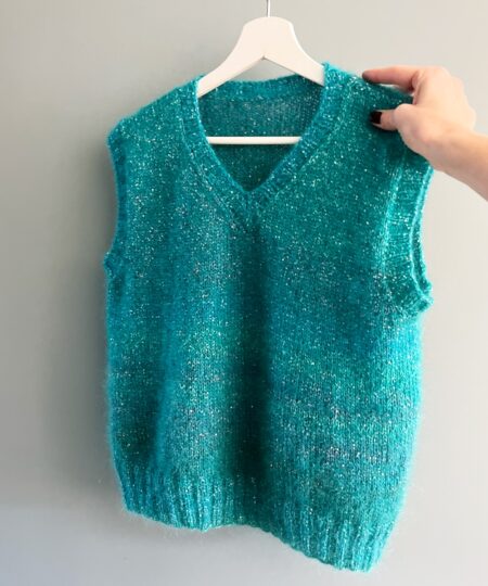 Modello Maglia: Gilet Chicago il Lana Mohair