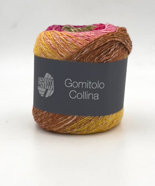 Gomitoli Collina Lana Grossa are made in Italy, environmentally sustainable 100% certified cotton now are on offer with many colors available