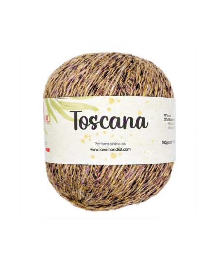 Toscana Lane Mondial the soft Jute yarn for summer hats and bags