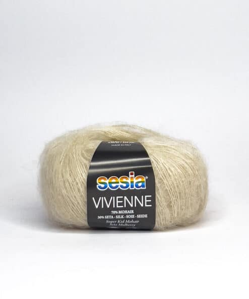 Sesia Filati Mohair e Seta Vivienne cartella colori