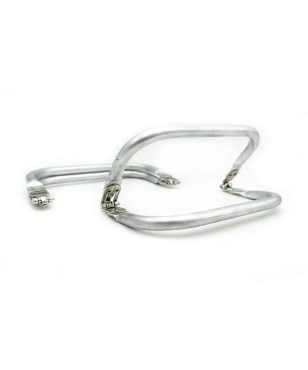 Chiusura a molla a scomparsa per borse, clutch e pochette ai ferri e uncinetto