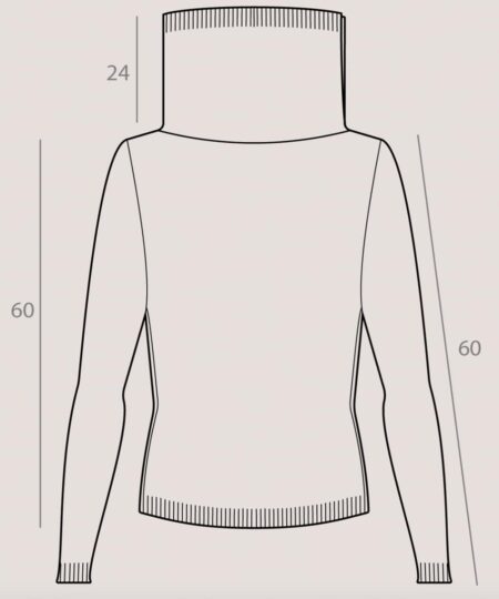 Kit Maglia: ALHAMBRA maglia da donna ai ferri una maglia in filato di lana vergine e alpaca filati biologici dai colori naturali