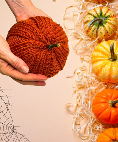 pattern maglia modello per principoanti la zucca ai ferri