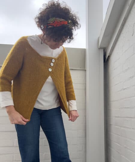 Alternative view of Pattern Maglia: Modello Cardigan Bon Bon Cocoon