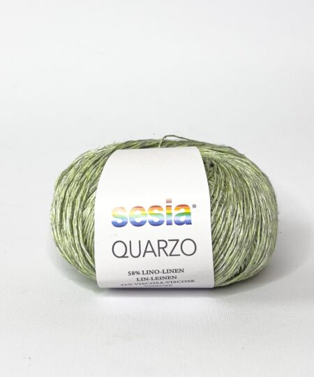 Manifattura Sesia's online yarns Quartz yarns in linen and viscose balls ideal summer garments for crochet and needlework