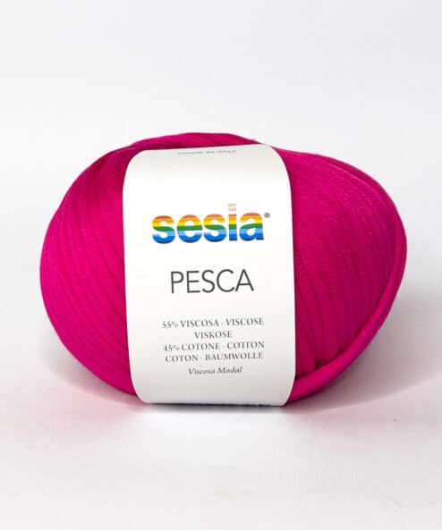 Online yarn by Manifattura Sesia Filati Pesca Pesca webbing cotton and viscose balls ideal summer garments for crochet and needlework