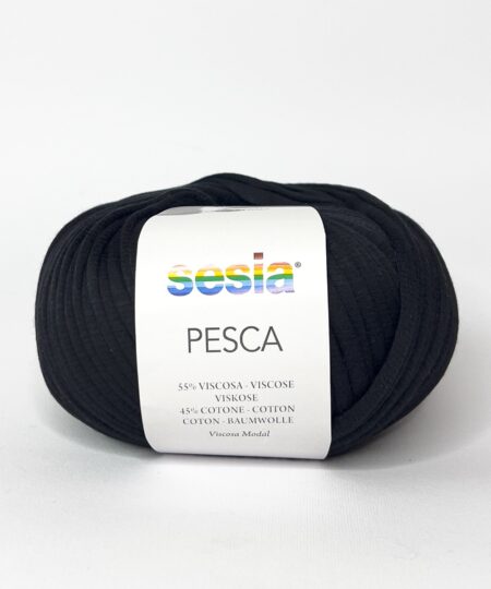 Filato online di Manifattura Sesia Filati Pesca fettuccia in cotone e viscosa gomitolo ideale capi estivi per lavori a uncinetto e ferri