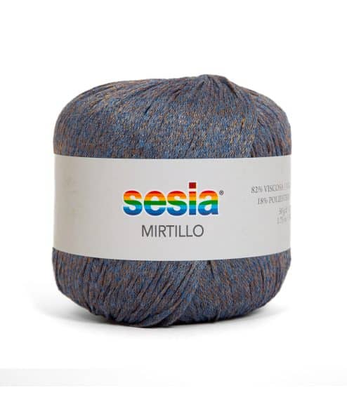 filati estivi mirtillo in viscosa di manifattura sesia made in italy