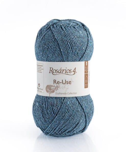 Negozio di filati online. Disponibili filati biologici, cotone e denim riciclato certificati vegan rosarios 4, filati pregiati