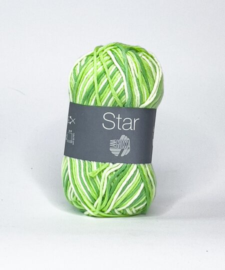Gomitoli Lana Grossa Star Print sono made in Italy, ecosostenibile in cotone 100% certificato ora sono in offerta con tanti colori disponibile