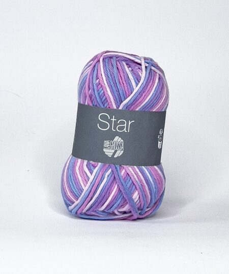 Gomitoli Lana Grossa Star Print sono made in Italy, ecosostenibile in cotone 100% certificato ora sono in offerta con tanti colori disponibile
