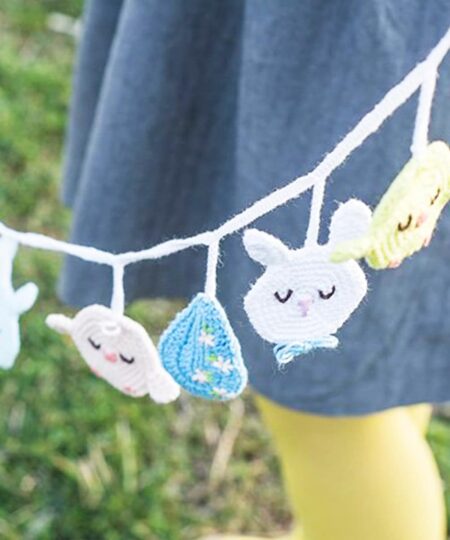 Amigurumi Modello Gratuito ovetti di pasqua realizzati all'uncinetto decorazioni pasquali handmade in cotone colorato