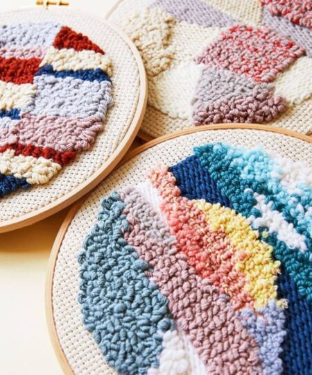 Tela AIDA per Punch Needle DMC