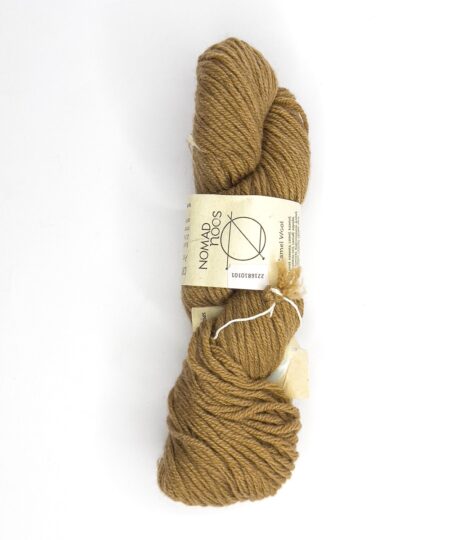 nomad nood dry desert camel yarn 100% ethical fashion made by arigiani in nepal