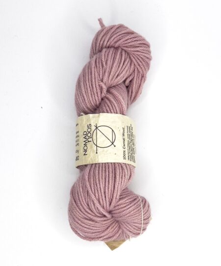 nomad nood dry desert camel filato 100% Cammello moda etica realizzata da arigiani in nepal