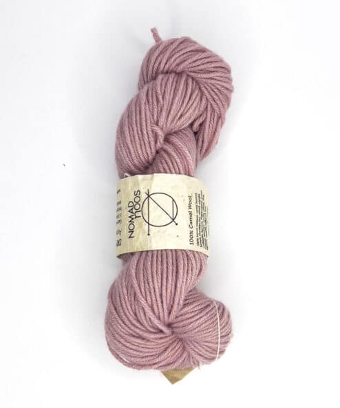 nomad nood dry desert camel filato 100% Cammello moda etica realizzata da arigiani in nepal