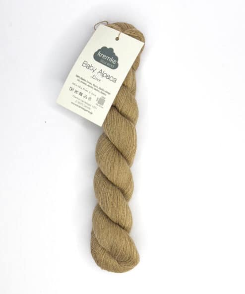 Filati Kremke Soul Wool Baby Alpaca Lace lana alpaca ideale per essere lavorata a i ferri e all'uncinetto per scialli e maglie