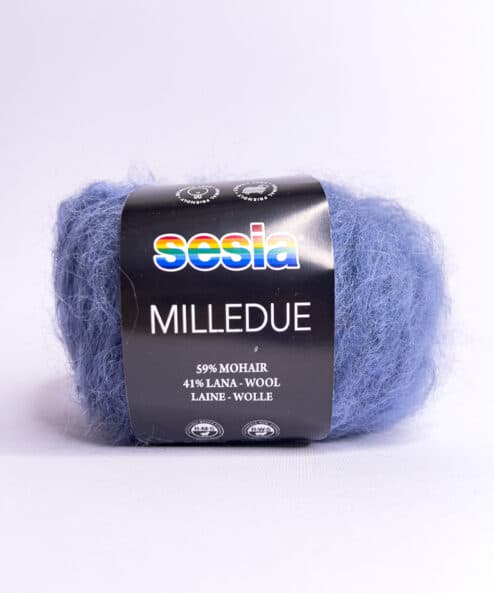 Milledue from Manifattura Sesia is a Mohair and Super Bulky soft wool yarn ideal for knitting or crocheting