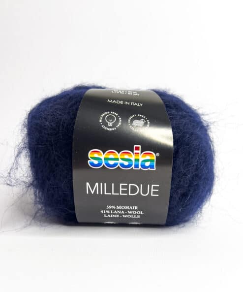 Milledue from Manifattura Sesia is a Mohair and Super Bulky soft wool yarn ideal for knitting or crocheting