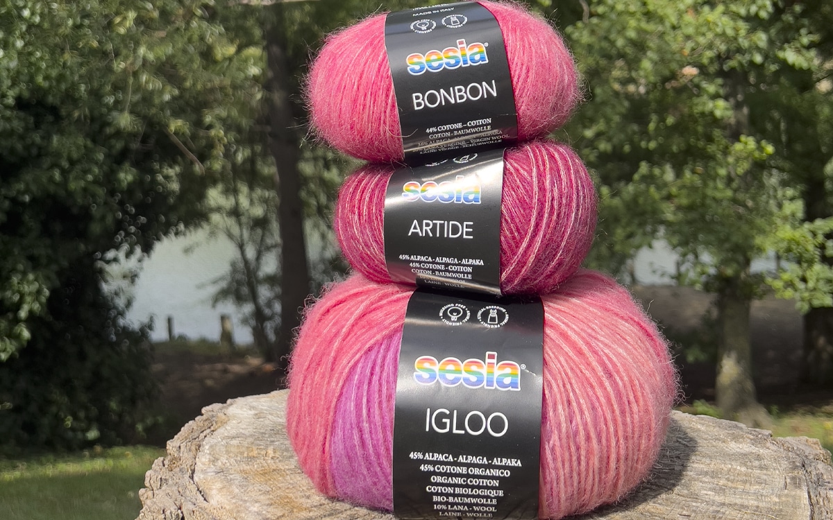Negozio di filati online. Disponibili filati biologici, filati di cotonte, filati di lana merino e pura lana,filati di alpaca e cashmere.