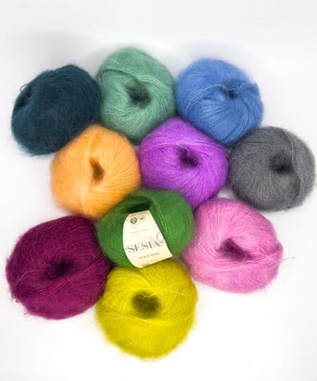 pacco offerta vivienne bellissimo kid mohair e seta sesia filati
