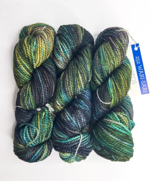 nuovo filato della collezione stagione autunno inverno di malabrigo yarn Vientos è un filato tinto a mano in 100% lana merino superwash