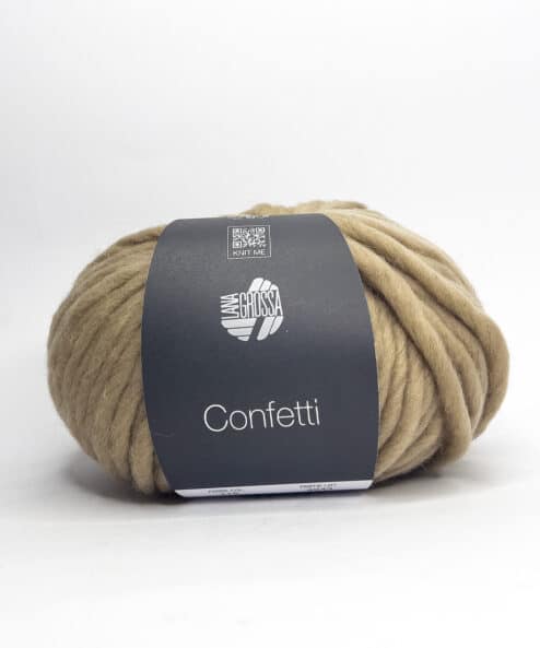 coarse wool yarn balls confetti 100% virgin merino wool chunky wool for needlework ideal for beginners for hats and scarves in needlework and crochet