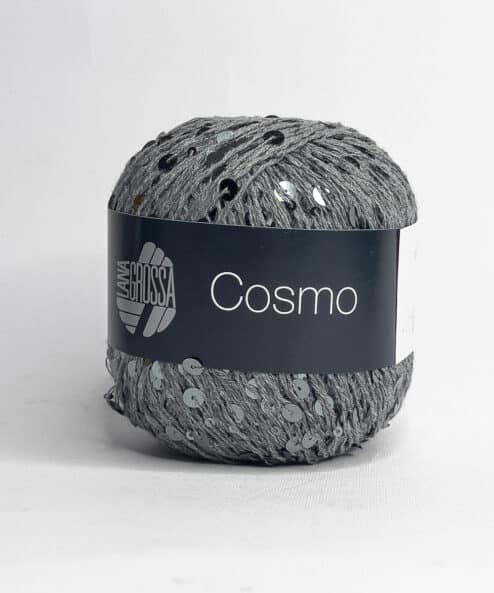 Lana Grossa Cosmo yarn and The perfect combination of natural cotton and sparkling sequins to knit or crochet