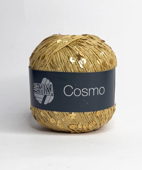Lana Grossa Cosmo yarn and The perfect combination of natural cotton and sparkling sequins to knit or crochet