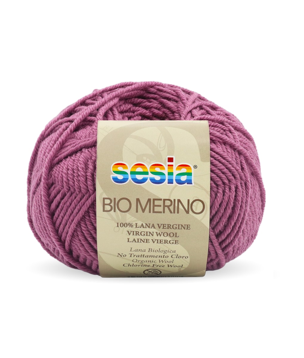 bio merino manufactured sesia 100% organic merino wool shrinkproof dyed without the use of chlorine on offer in many colors