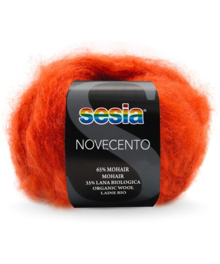 Novecento di Manifattura Sesia è un filato in Mohair e lana morbidissima Super Bulky ideale per lavori ai ferri o all'uncinetto