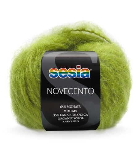 Novecento di Manifattura Sesia è un filato in Mohair e lana morbidissima Super Bulky ideale per lavori ai ferri o all'uncinetto