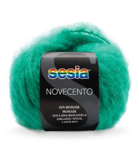 Novecento di Manifattura Sesia è un filato in Mohair e lana morbidissima Super Bulky ideale per lavori ai ferri o all'uncinetto