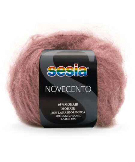 Novecento di Manifattura Sesia è un filato in Mohair e lana morbidissima Super Bulky ideale per lavori ai ferri o all'uncinetto