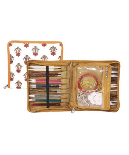 KnitPro Eternity Assorted Needle Case is a large and beautiful case in which to store your knitting needles