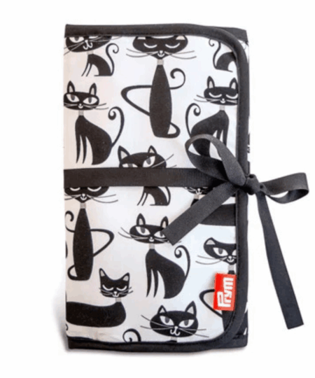 Prym Borsa per ferri circolari e uncinetti Mini Cats