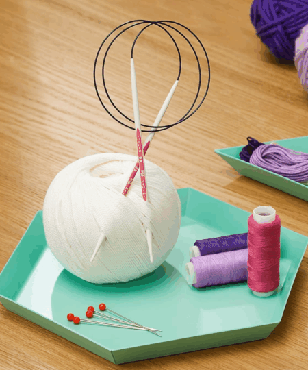 Prym ergonomics Set di ferri circolari Ergonomici in resina molto leggeri hanno tutti cavo da 80 cm e misure 3, 3,5 4 mm per magic loop