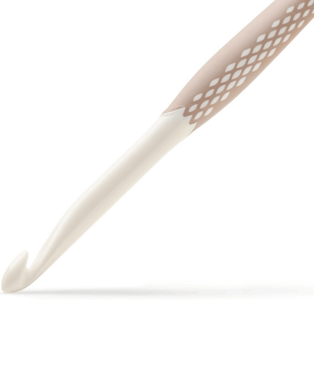 Prym ergonomics Set di Uncinetti Ergonomici in resina molto leggeri e lisci da usare con filati di lana, cotone e fettuccia