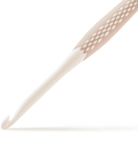 Prym ergonomics Set di Uncinetti Ergonomici in resina molto leggeri e lisci da usare con filati di lana, cotone e fettuccia