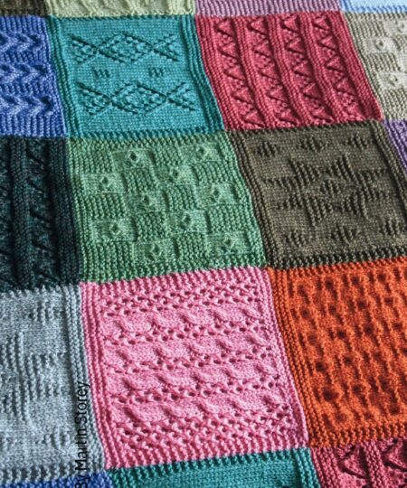 Alternative view of Kit Coperta Punti Afghan: Pacco 28 Gomitoli Lana Sesia Nordica