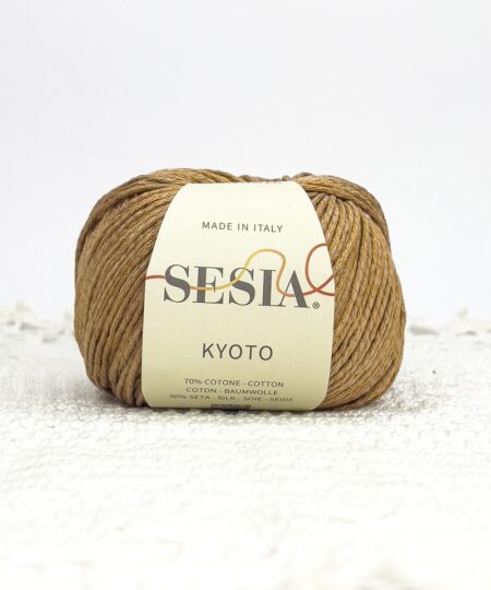 Kyoto è il nuovo filato di sesia filati in cotone e sta, filato made in italy ideale per capi estivi come scialli, top all'uncinetto e ferri