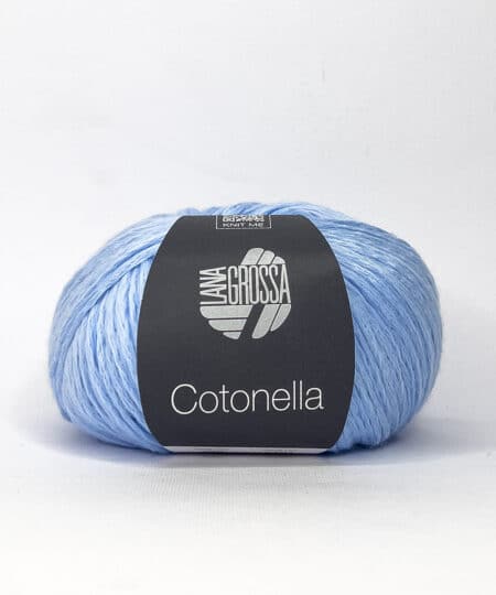 Gomitoli Cotonella Lana Grossa are made in Italy, environmentally sustainable 100% pima cotton certified now are on offer with many colors available
